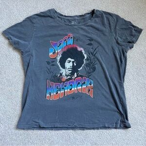Distressed Jimi Hendrix T-shirt